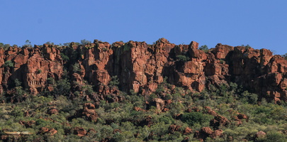 Waterberg plateau cliffs