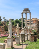 House of Vestals & Temple of Castor and Pollux