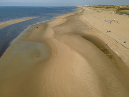 Plage de la mer du Nord près de Noordwijk
